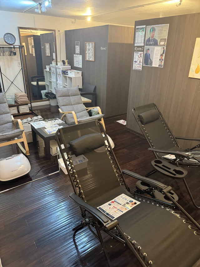 店内の様子(リクライニングチェア)